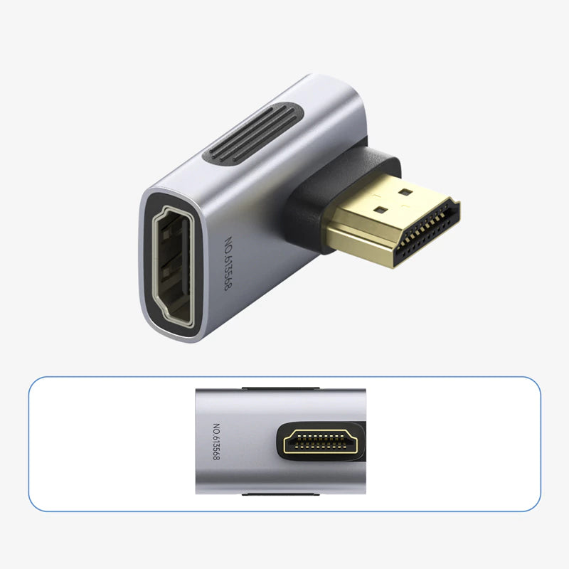 Hagibis HDMI 2.1 Right Angle Adapter 90°