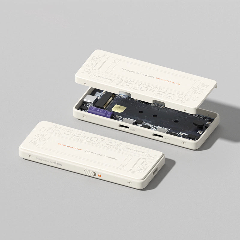 M.2 NVMe SSD Enclosure Write Protect MC200