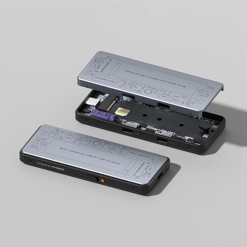 M.2 NVMe SSD Enclosure Write Protect MC200