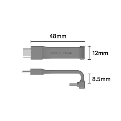 Short USB C Cable 40Gbps USB4