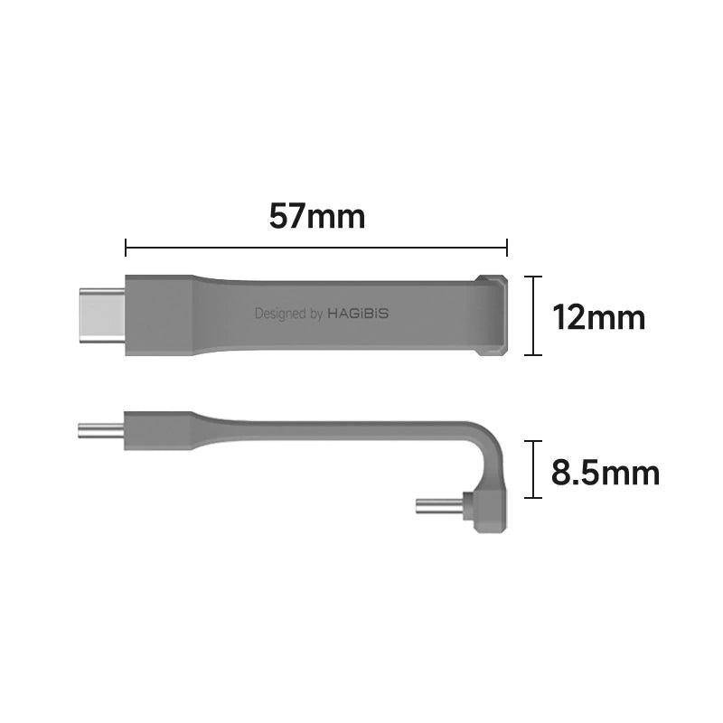 Short USB C Cable 40Gbps USB4