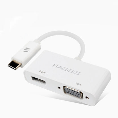 Hagibis USB-C to HDMI & VGA Converter