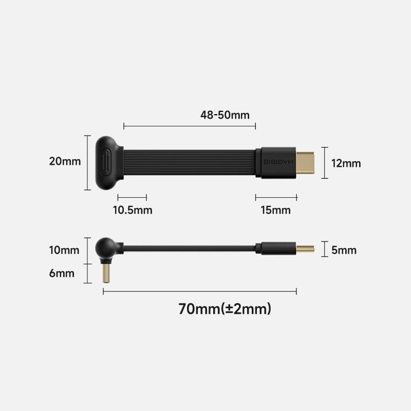 Hagibis USB4 Right-Angle Cable 80Gbps 240W