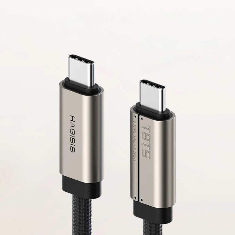 Hagibis Thunderbolt 5 USB-C Cable 120Gbps 240W 16K