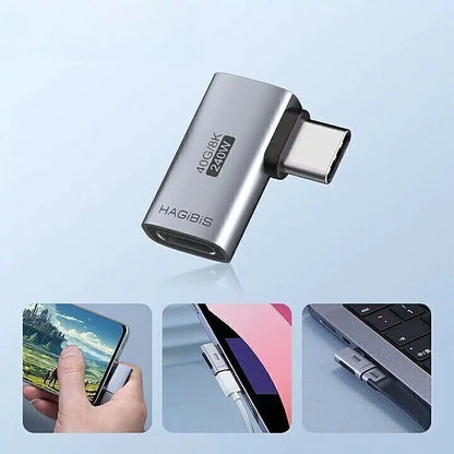 Hagibis USB C to C Extender Adapter 40Gbps 8K 60Hz
